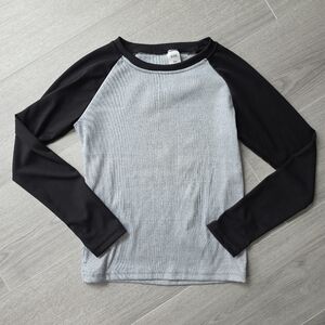 Ribbed Long Sleeve Shirt